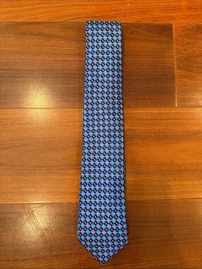 Men’s Ted Baker London Blue Patterned Tie - Dillards